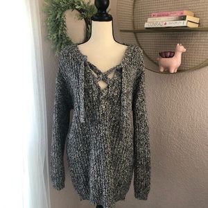 Aerie Chunky Multicolored Sweater GUC